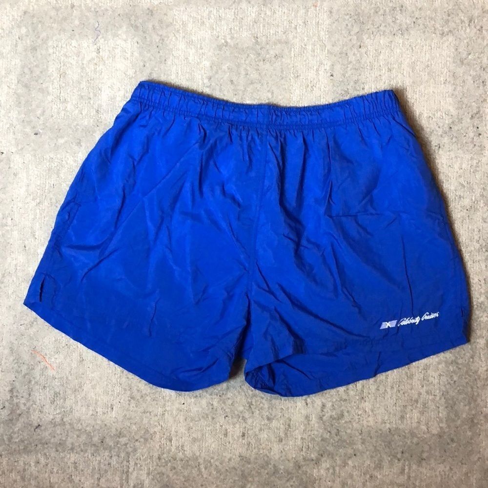 Vintage 1980’s Celebrity Cruises Swim Trunk | X-Large